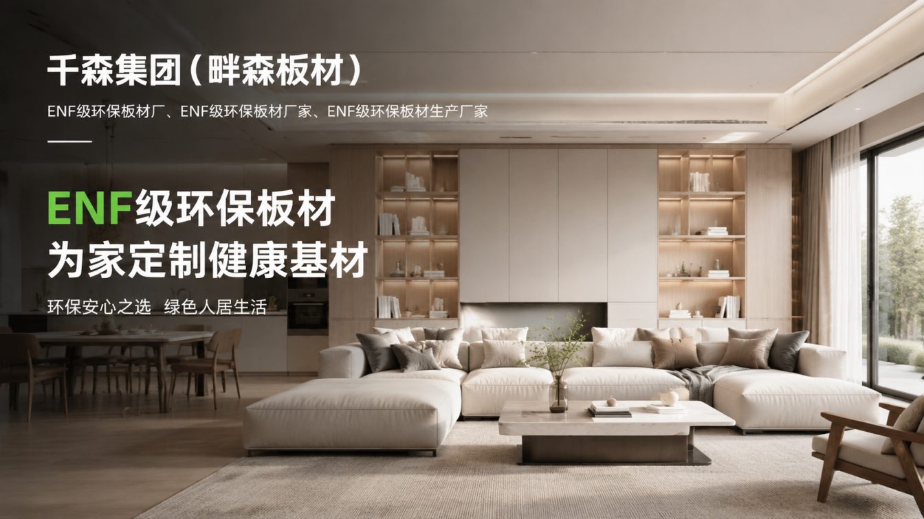 景德镇为全屋定制提供环保板材方案